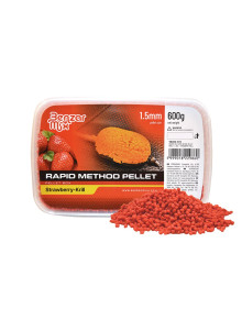 Пеллеты Benzar Mix Rapid Method Pellet 1,5 мм 600 г - Клубника и Криль
            