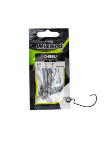 Ofsetiniai kabliukai Wizard Fix Chebu Jig Head