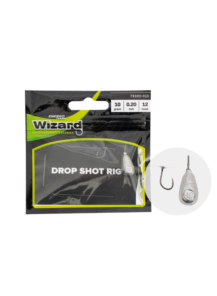 Wizard Hook Dropshot Leader spiningošanas sistēma