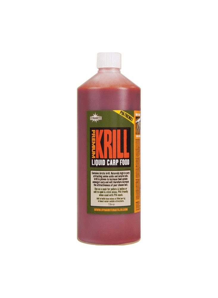 Dynamite Baits Premium šķidrā barība karpām 1L - Krils