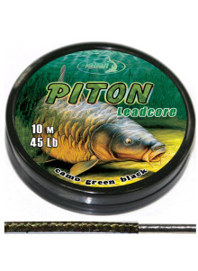 Katran Piton Camo 45lb 10m Carp Leader Line Heavy Duty Abrasion Hooklink