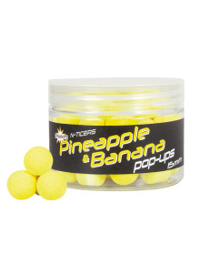 Dynamite Baits N-Ticers Fluro Pop-ups 15mm - Pineapple & Banana
            