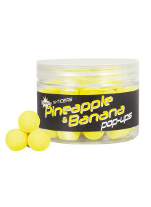 Dynamite Baits N-Ticers Fluro Pop-ups 12 mm - Ananāss un banāns
            
