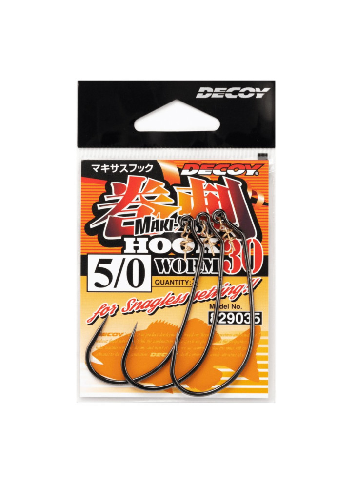 Hooks Decoy Worm30 Makisasu