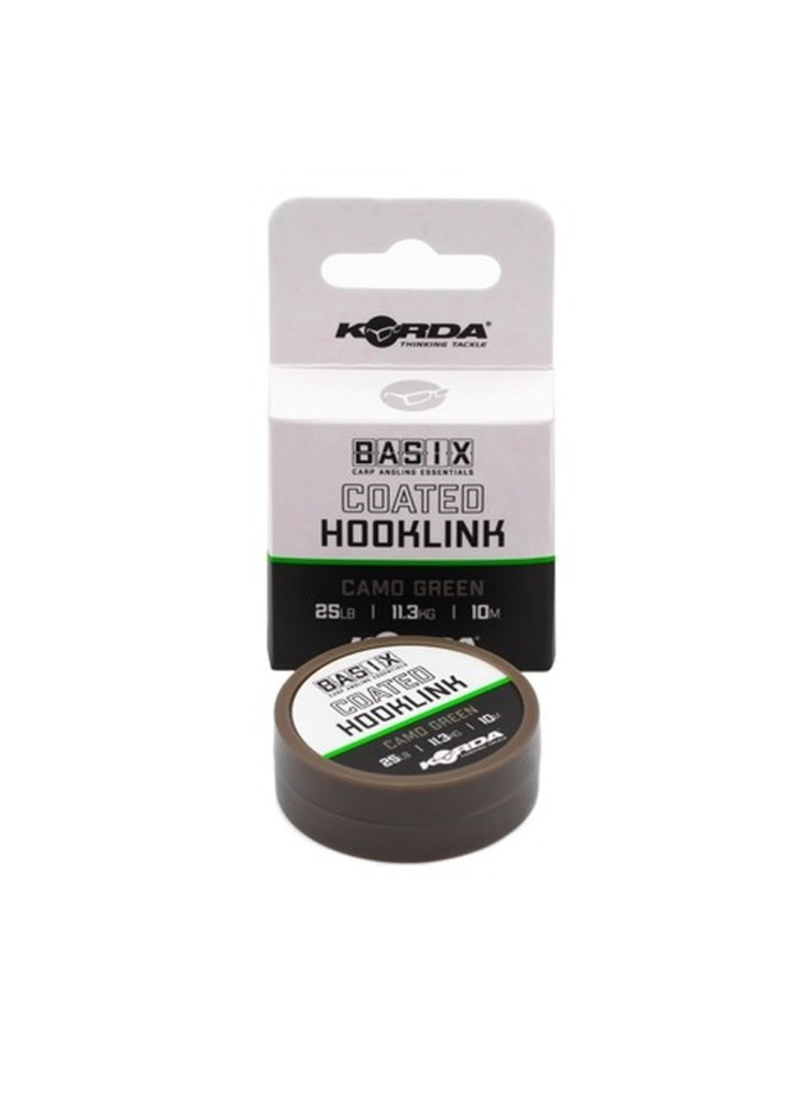 Leash line Korda Basix Coated Hooklink 10m