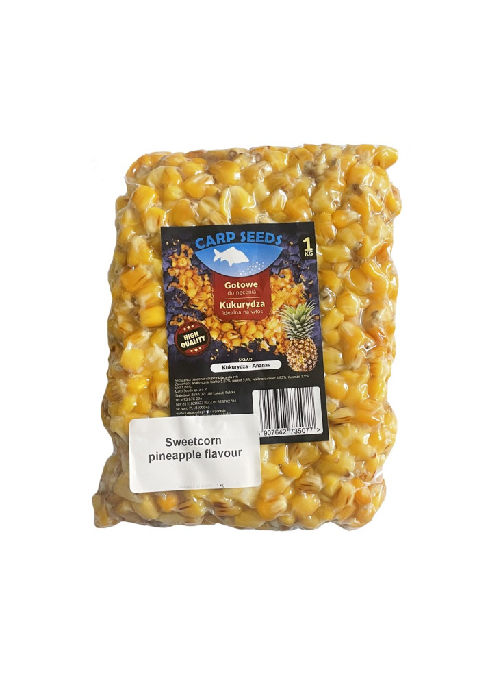 Vakuumuoti kukurūzai Carp Seeds 1kg - Pineapple