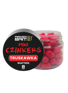 Bait Feeder Bait Mini Czinkers Wafters 8 mm - zemeņu
            