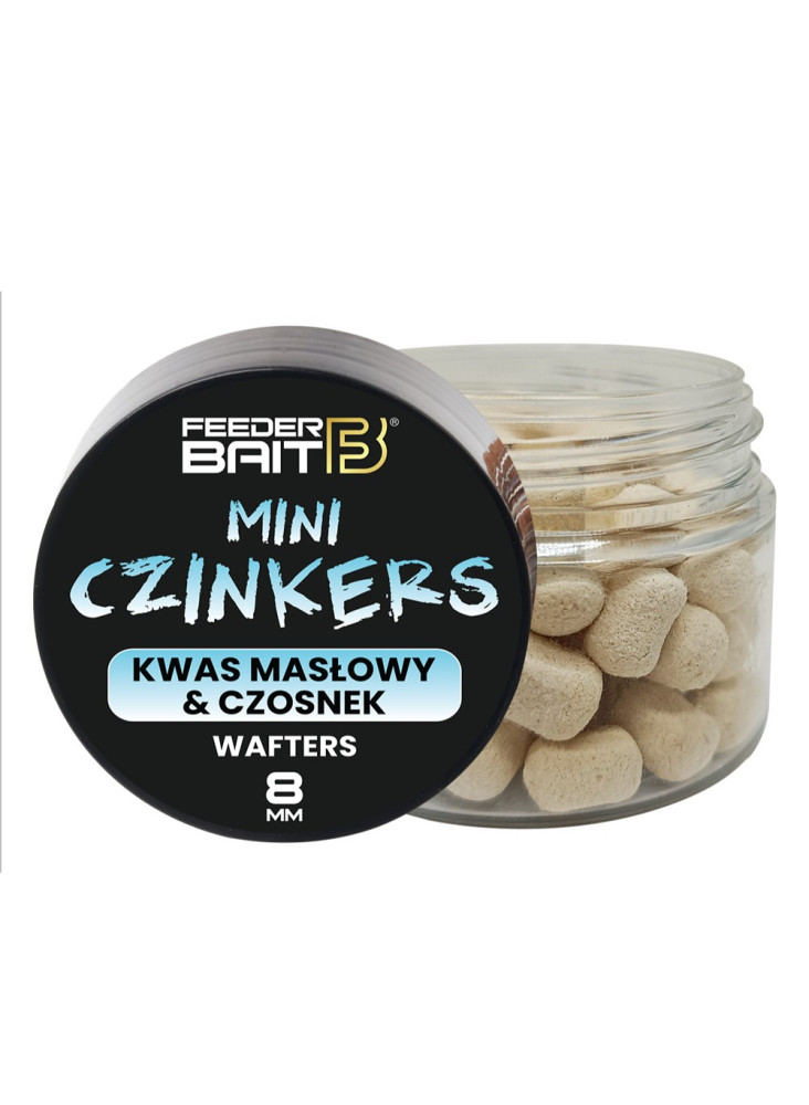 Feeder Bait Mini Czinkers Wafters 8mm - N-Butyric & Garlic