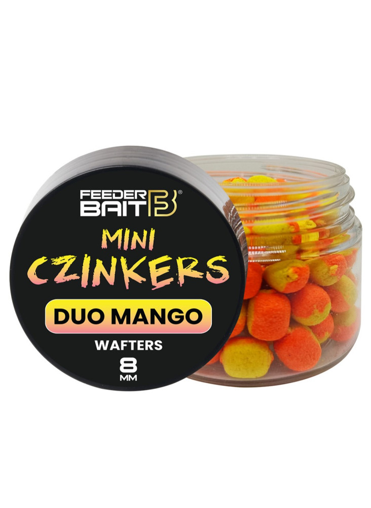 Feeder Bait Mini Czinkers Wafters 8mm - Duo mango