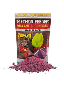 Lietošanai gatavs māte Meus Method Feeder Instant Groundbait 700g - Ķiploki