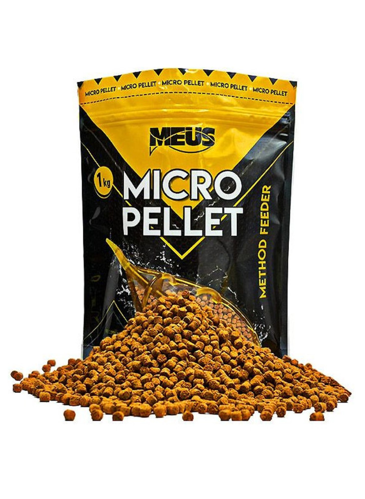 Пеллетс Meus Durus Micro Pellet 4mm 1kg - смесь для рыб
