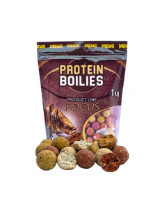 Boilies Meus Focus Protein Boilies 18mm 1kg - Fish mix
            