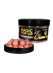Boilies Extra Carp Magic Pop Up 10mm - Strawberry
