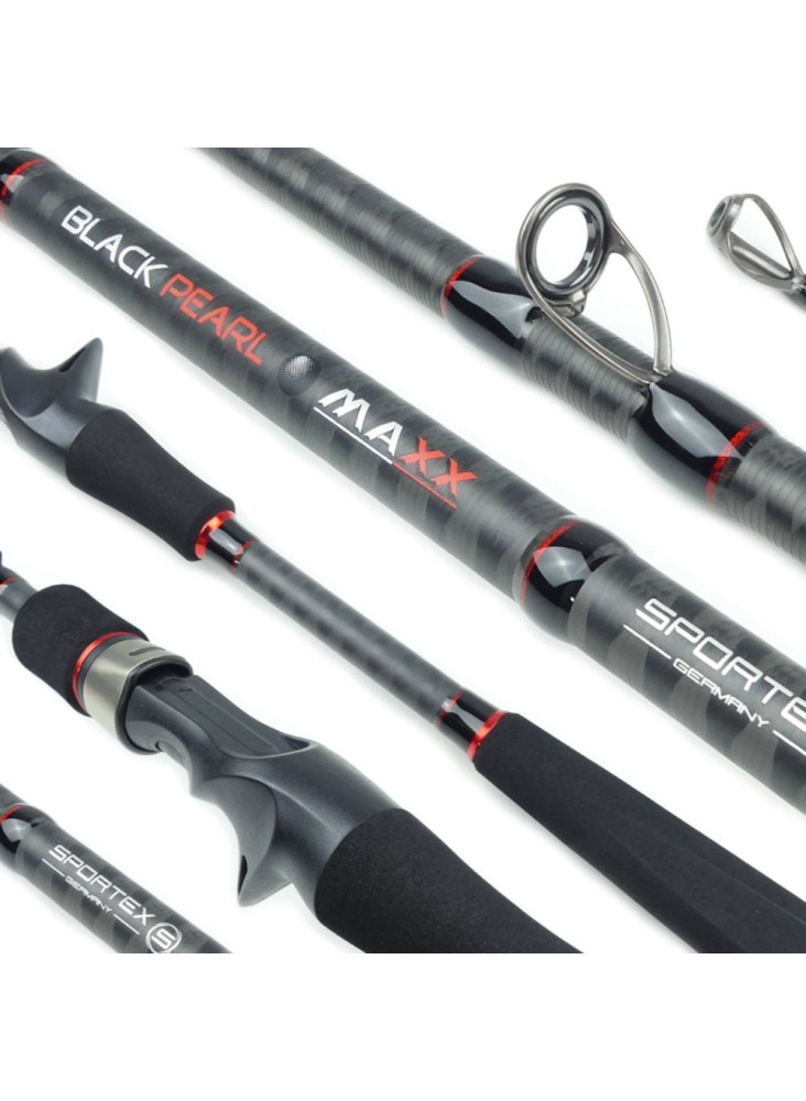 Spinning rod Sportex Black Pearl MAXX Baitcasting 2.10m 13-29g