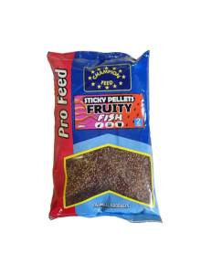Granulas Champion Feed Sticky Pellets Fruity Fish 2mm 650g new2025