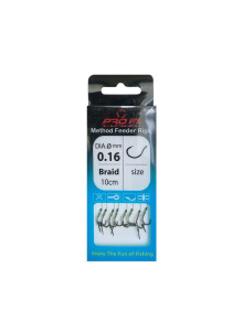 Surišti kabliukai Pro FL Method Feeder
            