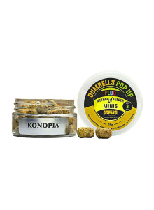 Boilies Meus Dumbells Pop Up Mini 8 mm - kaņepes
            