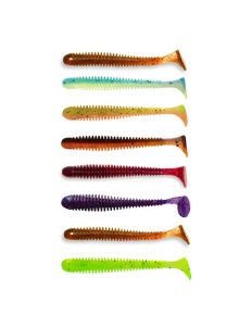 Спиннинговая приманка Crazy Fish Vibro Worm 3" (5 шт.)