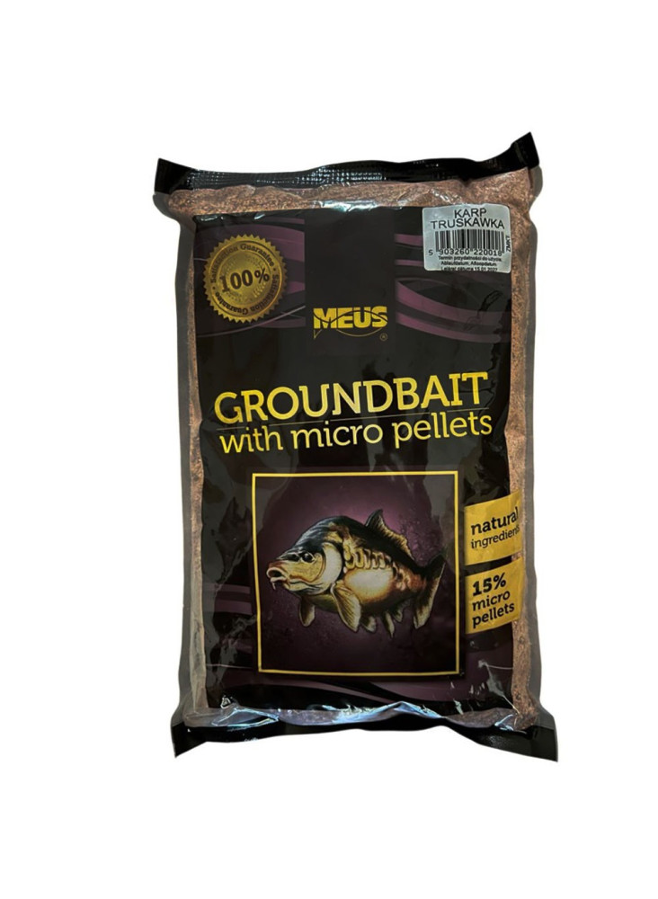 Bait Meus Groundbait 1kg - Carp Strawberry