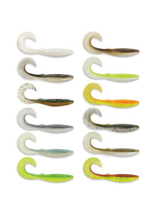 Rapala CrushCity The Curl NE4 10cm Soft Bait Perch Pike (3pcs)