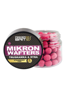 Feeder Bait Mikron Wafters 6mm - Strawberry & Fish
            