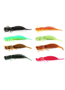 Spininga mānekle Bearking L16 Larva 2" 1g (10 gab.)