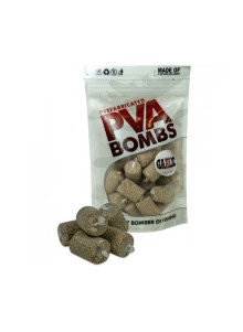 Carp Expert PVA Bombs 20pcs Ready PVA Socks Amino Garlic Carp Fishing Bait