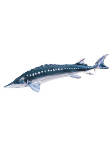 EnergoFish Sturgeon Pillow 125cm Giant Realistic Soft Fishing Gift Decor Toy