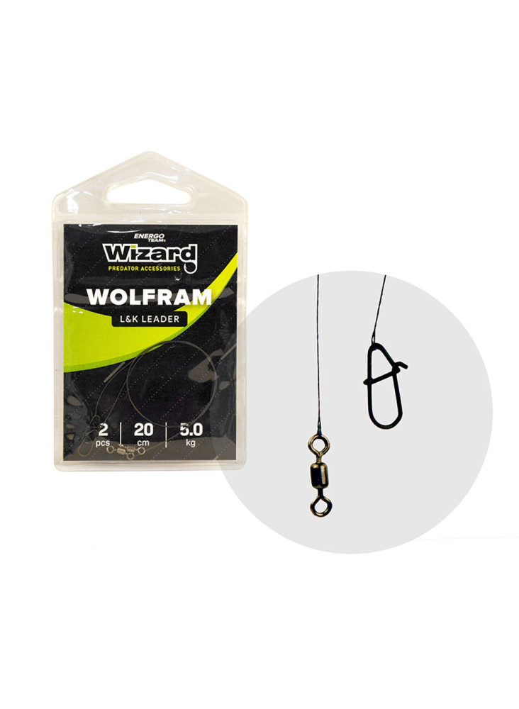 Pavadėliai Wizard L&K Wolfram Leader 25cm