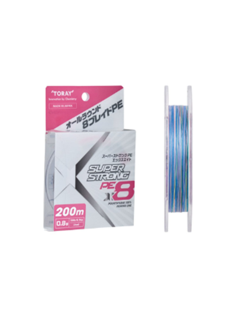 Braided line TORAY Super Strong PE 200m