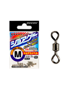 Decoy SG-30 Shore Swivel pöörlevad konksud, karabiinita, S/M/L, merele