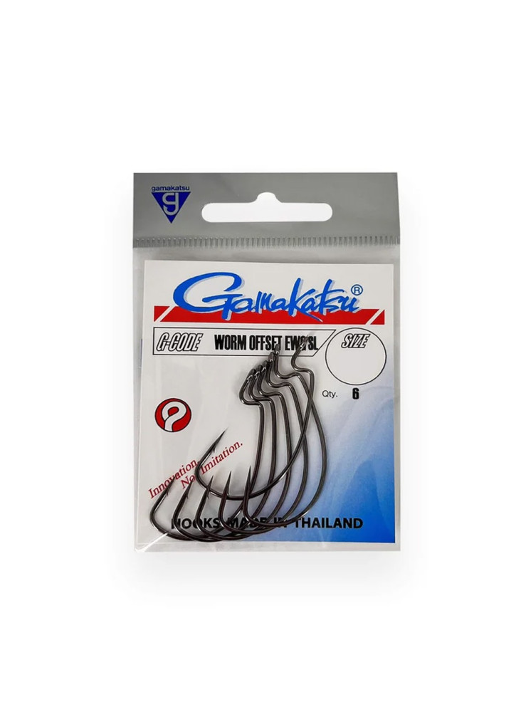 Ofsetiniai kabliukai Gamakatsu Worm Offset EWG SL