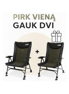 Krēsls DAM Camovision Easy Fold Chair ALU (2 krēsli par 1 cenu!)
            
