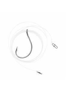 Akara Drop Shot Rig 120cm Fluorocarbon 0.40mm Size 1/0 Hook Ready-to-Fish
