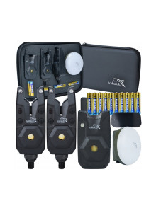 Hokkaido Bite Alarm Set 3+1 Wireless Carp Fishing Alarms Receiver Set