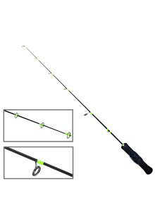 Ziemas makšķerēšanas makšķere Iron Wolf S-Spot 24" 61cm HI Carbon
            