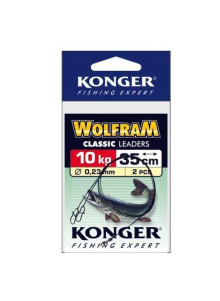 Вольфрамовый поводок Leader Konger 20cm
            