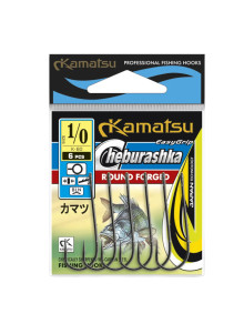 Kamatsu Cheburashka Round Forged Hooks Japanese Carbon Steel