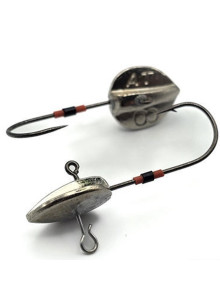 DANCER Tungsten Jig Head – Hook Size 1/0, Ice & Spinning Fishing