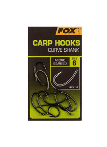 FOX Edges Arma Point Curve Shank konksud karpfishing – su tõkisköiega, XC80