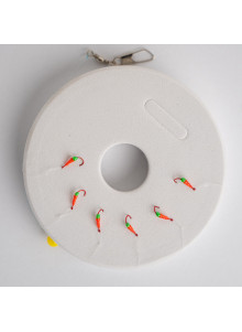 Handmade Smelt / Vendace Rig with Glow Hooks – No Bait Required