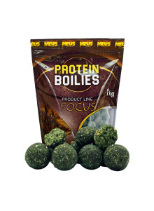 Boilīši Meus Focus Protein Boilies 18mm 1kg - Amur