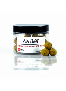 Aiki Baits Приманка на крючке 14 мм - Ананас и N-Butyric
            