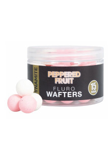 Dynamite Baits Peppered Fruit Fluro Wafters 15mm Carp Hookbait