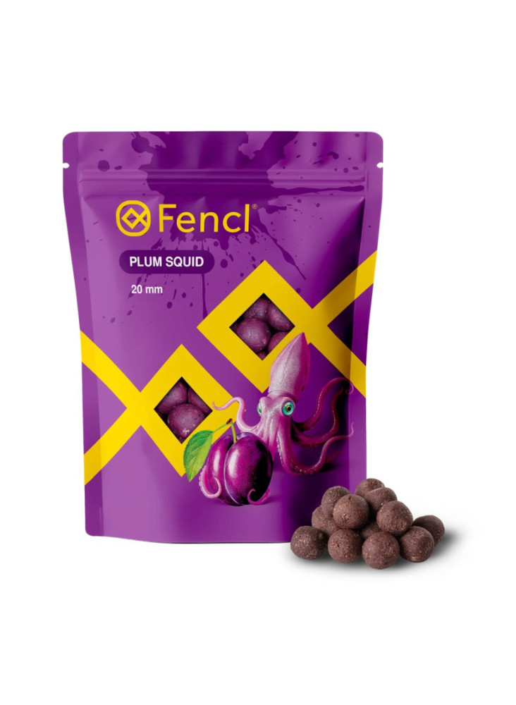 Boiliai Fencl Boilie Plum Squid 20mm