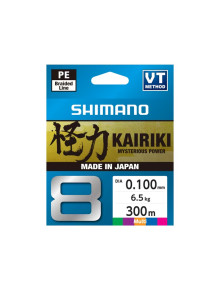 Плетеная леска Shimano Kairiki x8 Multi Colour 300 м