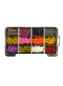 KA-Lures StarterPack TANTA25 Soft Lure Kit 120pcs UL Fishing
