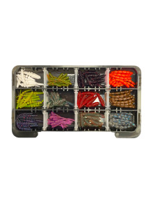 KA-Lures StarterPack Soft Lure Kit UL Nano Jig Fishing Set