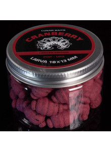 Lunar Baits Pop-Up Boilies 18x13mm Carp Fishing Cranberry