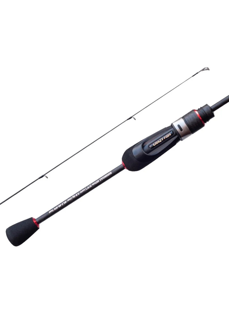 Crazy Fish Banzai Spinning Rod 2.44m 2–14g Perch Zander Pike Light